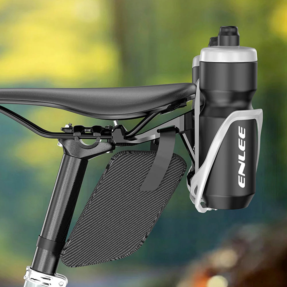 Bike Saddle Dual Bottle Cage Extension Holder by HitMyNeed