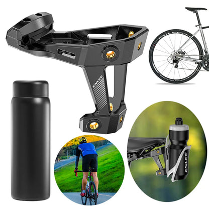 Bike Saddle Dual Bottle Cage Extension Holder by HitMyNeed