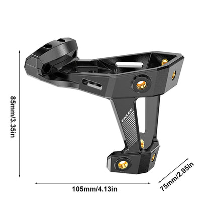 Bike Saddle Dual Bottle Cage Extension Holder by HitMyNeed