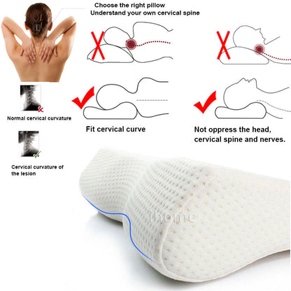 Bio Magnetic Therapeutic Neck Support Pillow by HitMyNeed