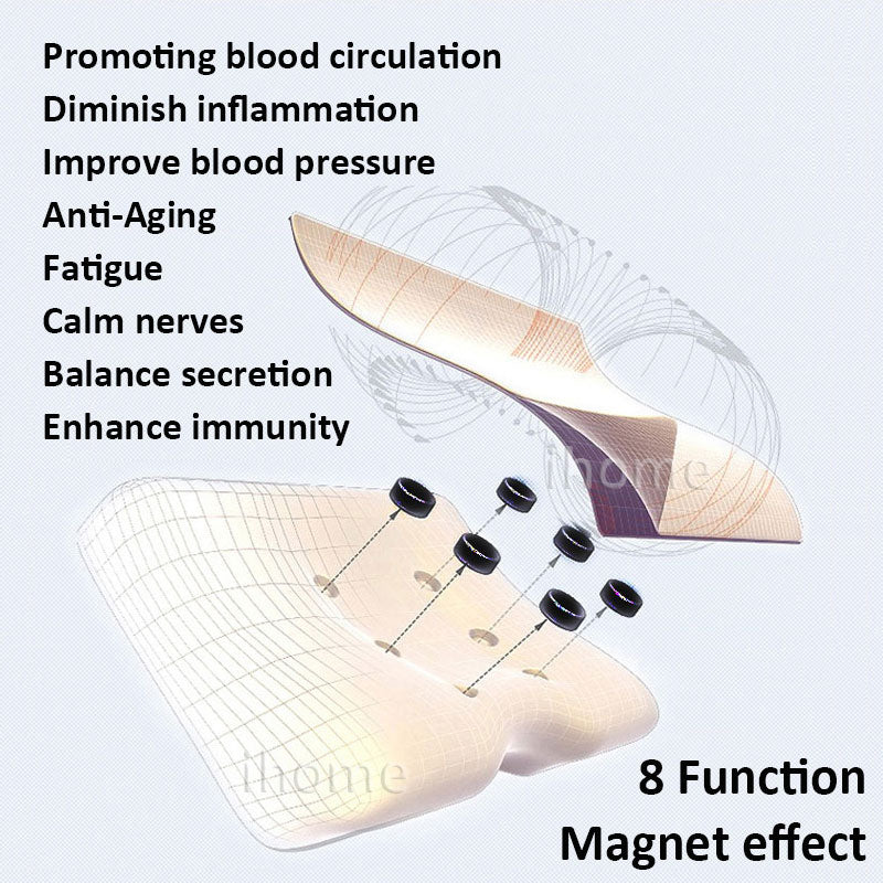 Bio Magnetic Therapeutic Neck Support Pillow by HitMyNeed