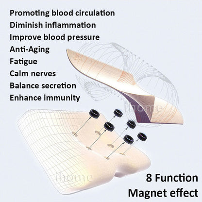 Bio Magnetic Therapeutic Neck Support Pillow by HitMyNeed