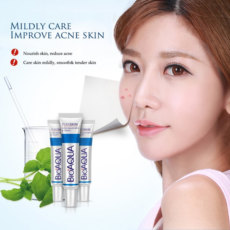 BioAqua Acne Treatment Skin Healer Cream 30g by HitMyNeed