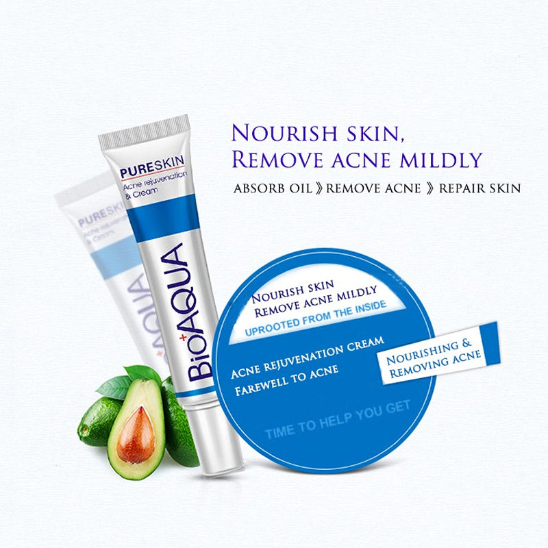 BioAqua Acne Treatment Skin Healer Cream 30g by HitMyNeed