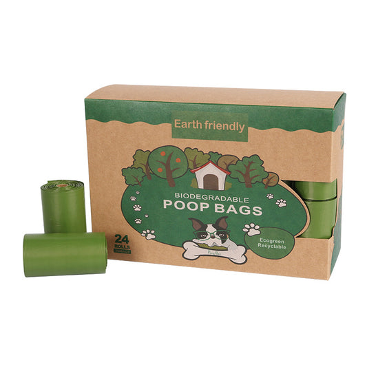 Biodegradable Pet Waste Bags with Dispenser, 360pcs by HitMyNeed