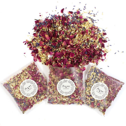 Biodegradable Wedding Confetti Natural Flower Petals by HitMyNeed