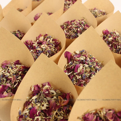 Biodegradable Wedding Confetti Natural Flower Petals by HitMyNeed