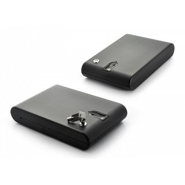 Biometric Fingerprint Gun Safe with Key Backup by HitMyNeed