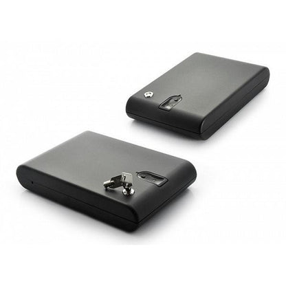 Biometric Fingerprint Gun Safe with Key Backup by HitMyNeed