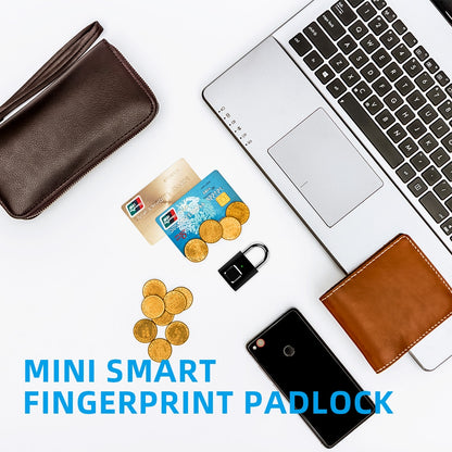 Biometric Fingerprint Padlock Rechargeable Lock by HitMyNeed
