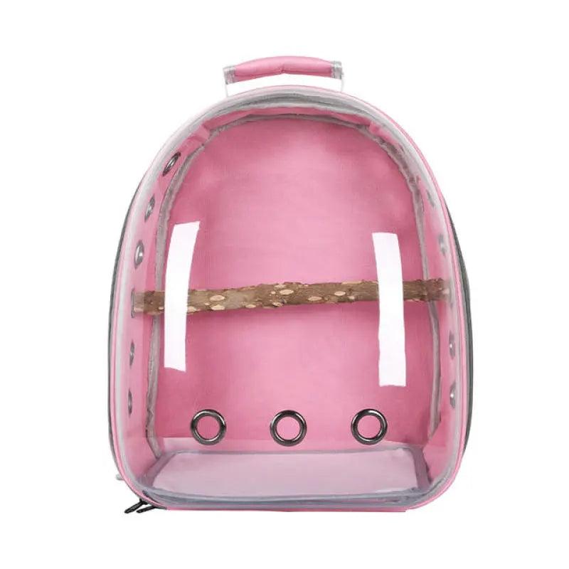 Bird Backpack Carrier with Perch and Ventilation by HitMyNeed