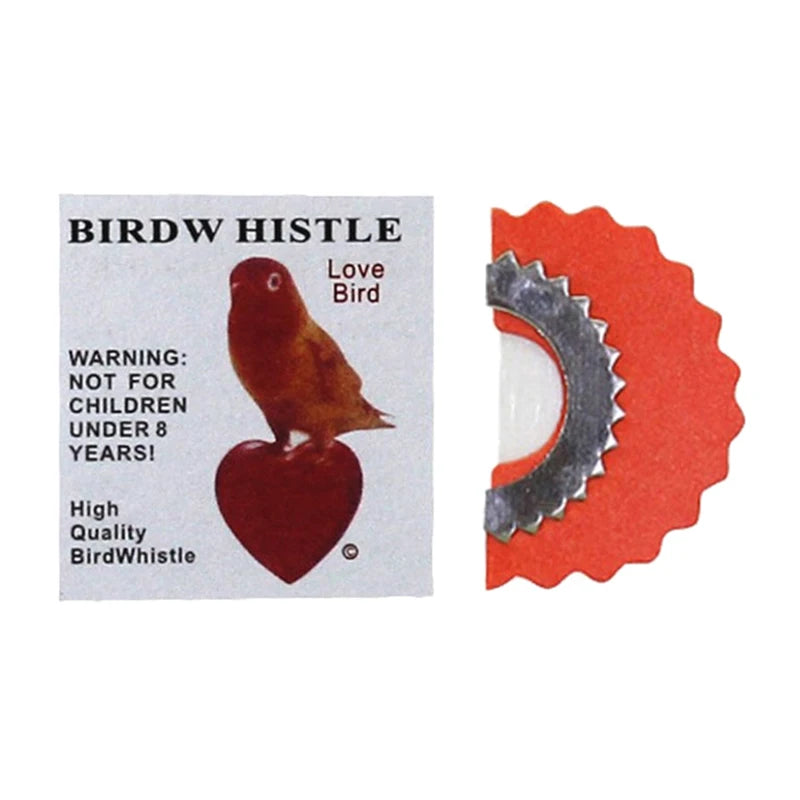 Bird Whistle Magic Tongue Warbler Noisemaker Toy red by HitMyNeed