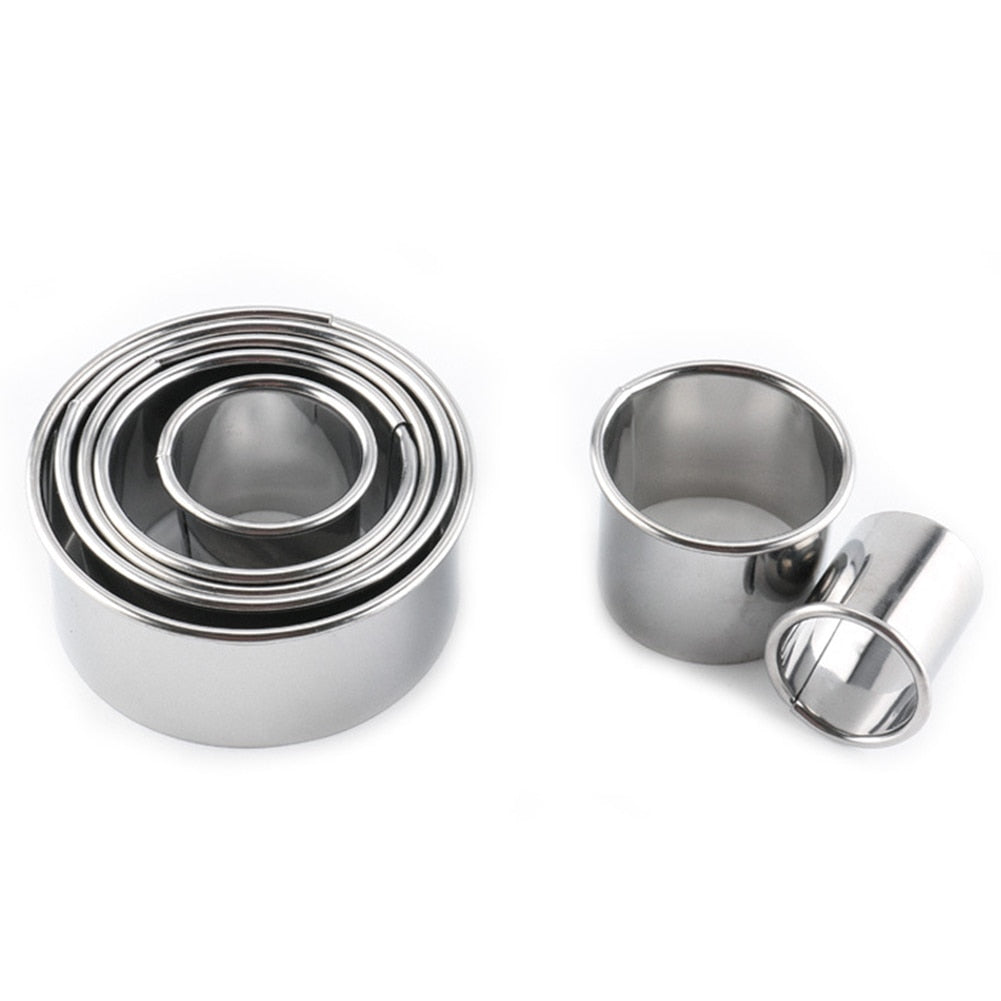 Biscuit and Doughnut Cutter Set, 14 Piece Stainless Steel by HitMyNeed