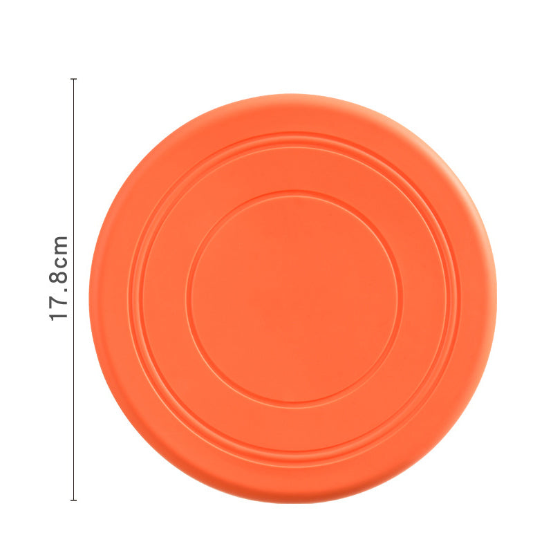 Bite Proof Silicone Frisbee Pet Toy 17.8cm by HitMyNeed