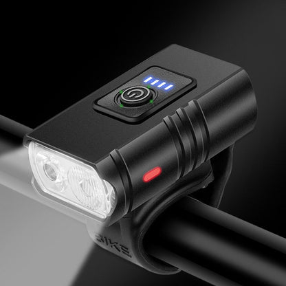 BK02 USB Rechargeable Bike Headlight with 6 Modes by HitMyNeed