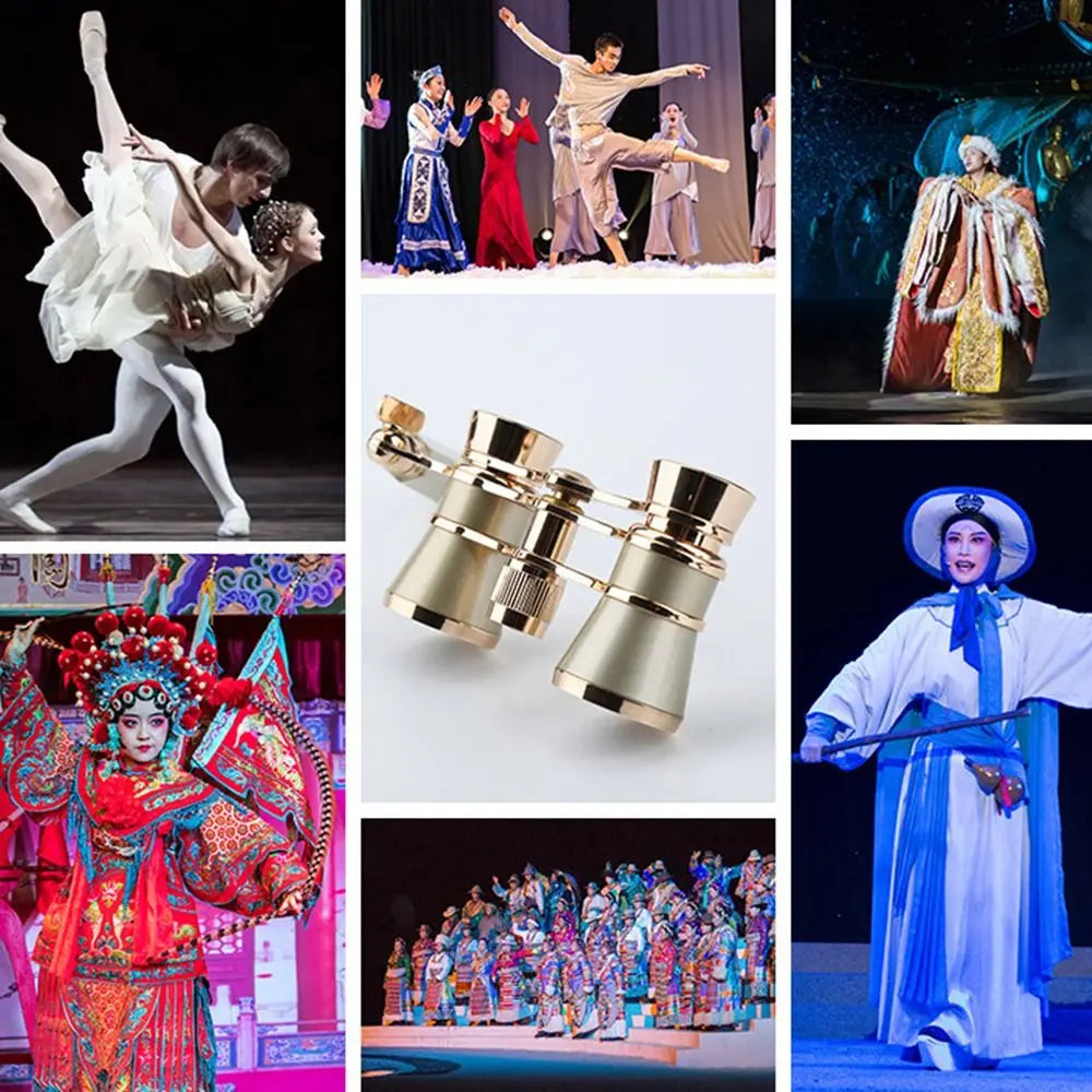 BK9 Opera Glasses 3X Vintage Compact Binoculars by HitMyNeed