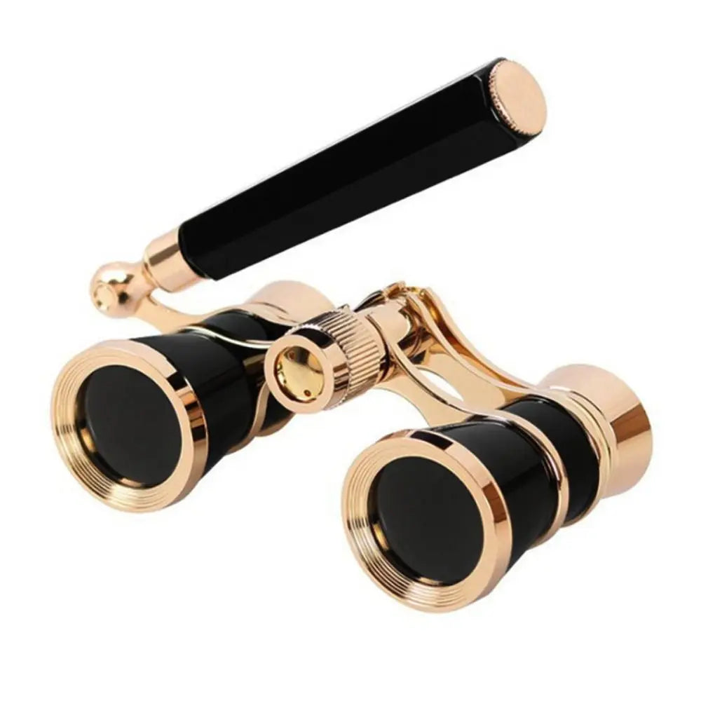 BK9 Opera Glasses 3X Vintage Compact Binoculars black by HitMyNeed