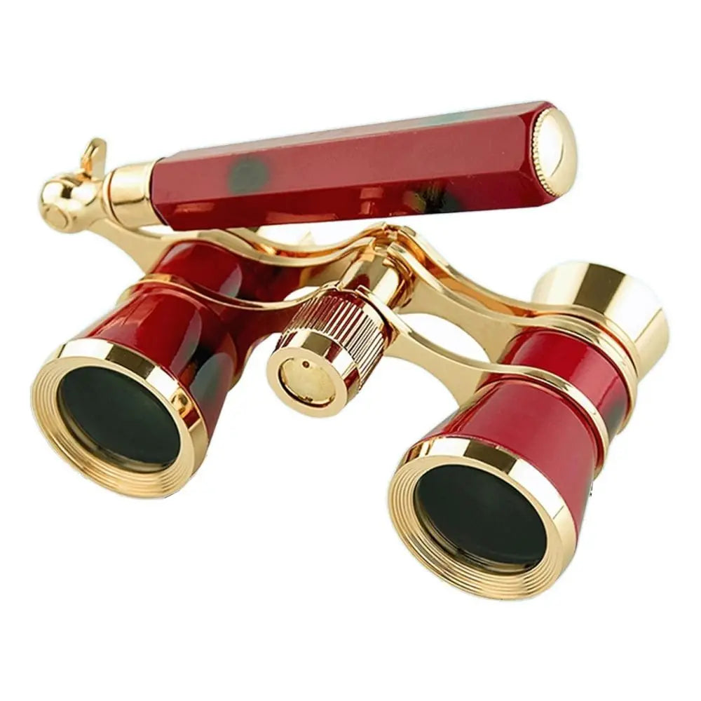 BK9 Opera Glasses 3X Vintage Compact Binoculars red-spot by HitMyNeed