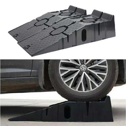 Black 2500kg Heavy Duty Car Ramps 90cm Anti-Slip Pair by HitMyNeed