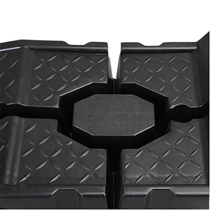 Black 2500kg Heavy Duty Car Ramps 90cm Anti-Slip Pair by HitMyNeed