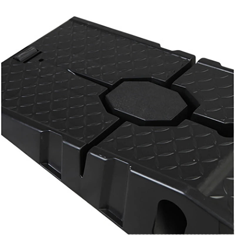 Black 2500kg Heavy Duty Car Ramps 90cm Anti-Slip Pair by HitMyNeed