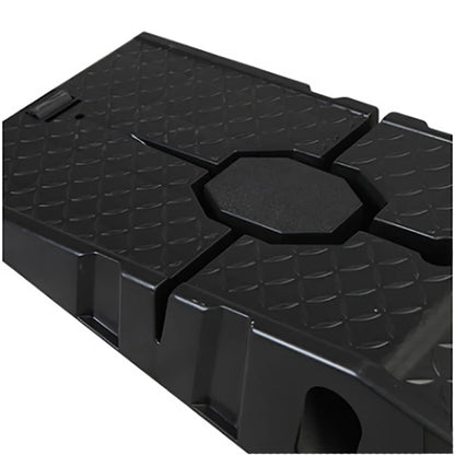 Black 2500kg Heavy Duty Car Ramps 90cm Anti-Slip Pair by HitMyNeed