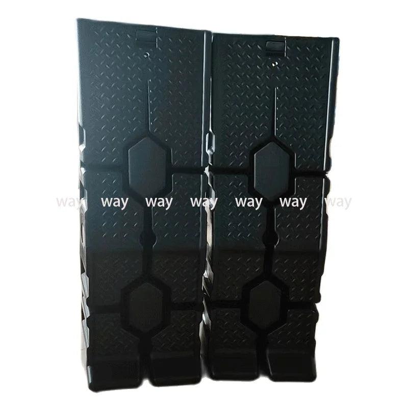 Black 2500kg Heavy Duty Car Ramps 90cm Anti-Slip Pair by HitMyNeed