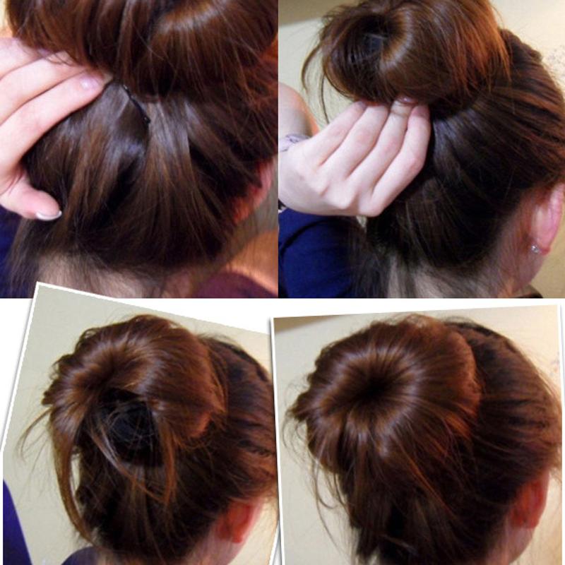 Black Bun Maker Hair Styling Tool by HitMyNeed