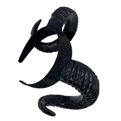 Black Demon Horn Gothic Cosplay Headband by HitMyNeed