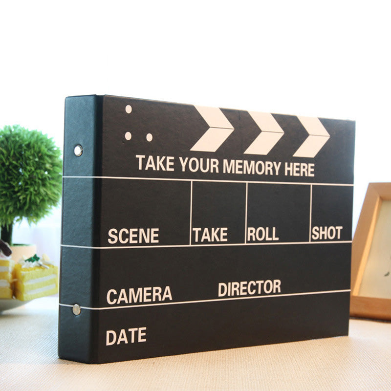 Black DIY Scrapbook Photo Album 25 x 25cm by HitMyNeed