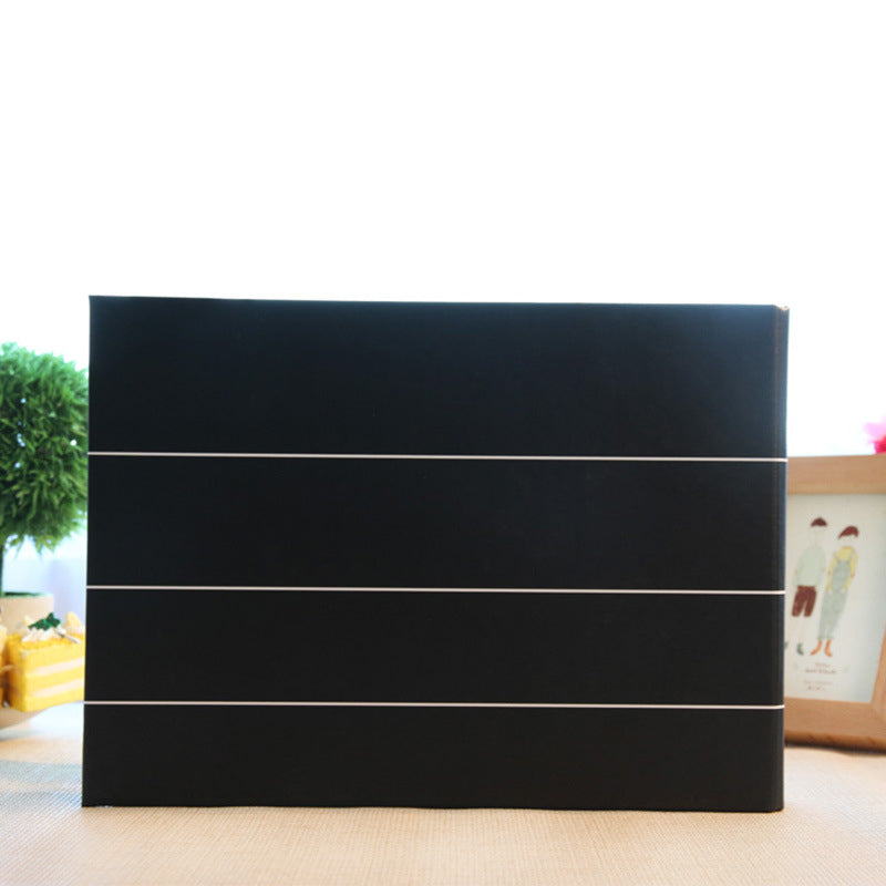 Black DIY Scrapbook Photo Album 25 x 25cm by HitMyNeed