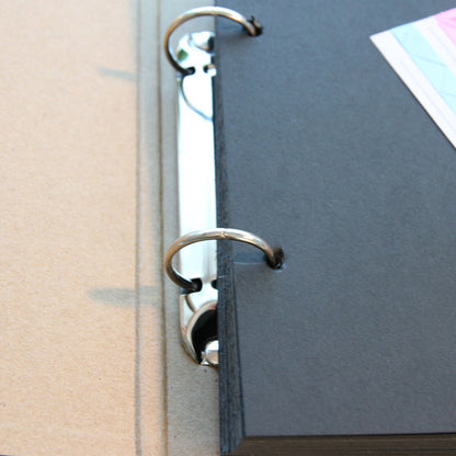 Black DIY Scrapbook Photo Album 25 x 25cm by HitMyNeed