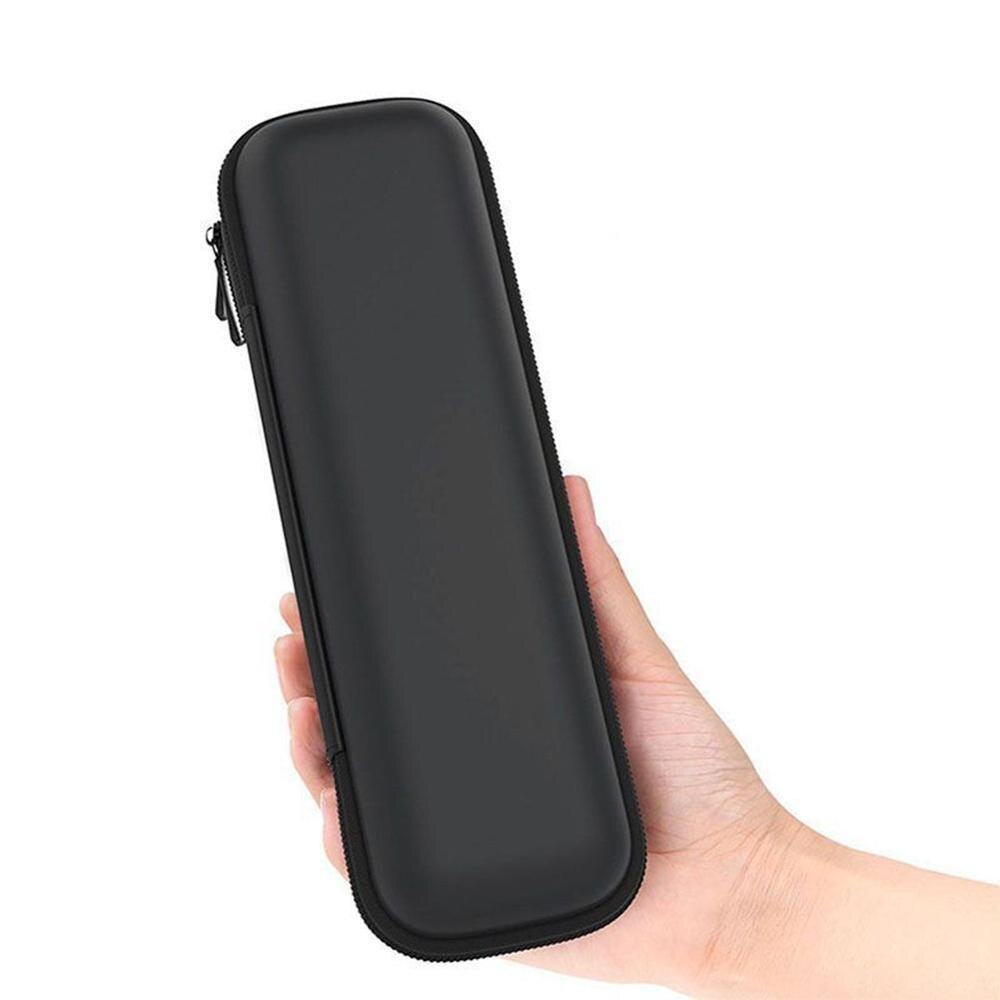 Black EVA Hard Pencil Case with Double Zipper by HitMyNeed