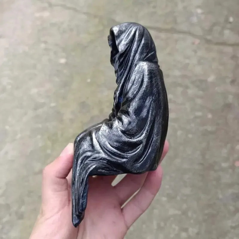 Black Gothic Night Walker Resin Desktop Ornament by HitMyNeed