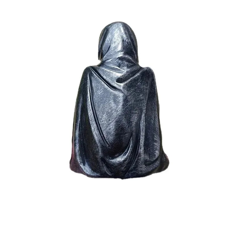 Black Gothic Night Walker Resin Desktop Ornament by HitMyNeed