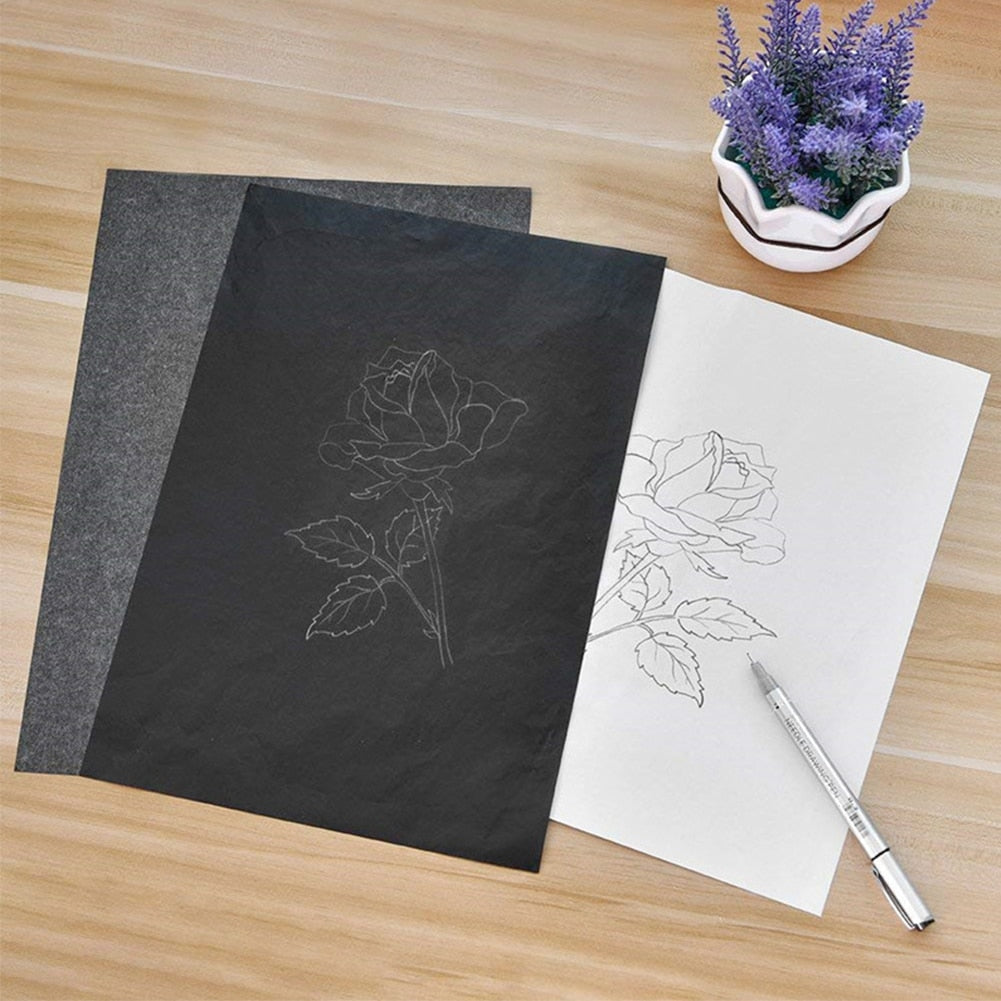 Black Ink Carbon Copy Paper A4 (100 Sheets) by HitMyNeed