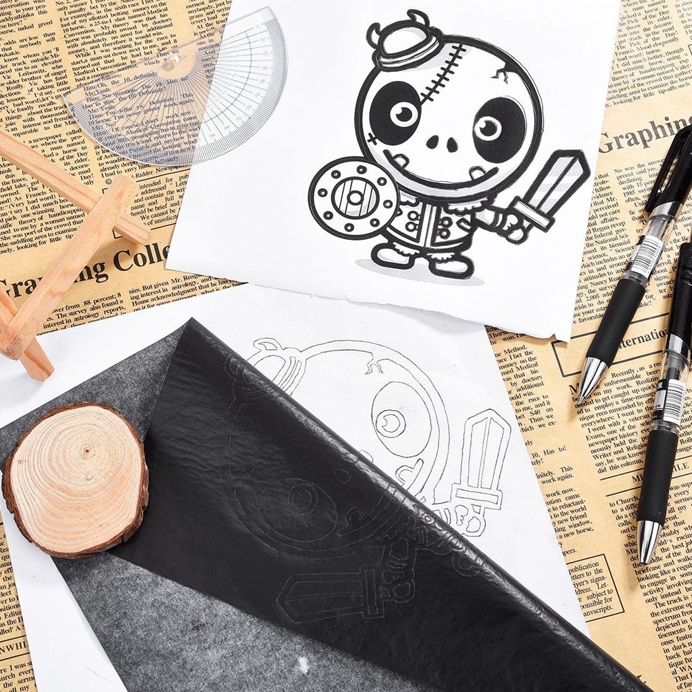 Black Ink Carbon Copy Paper A4 (100 Sheets) by HitMyNeed