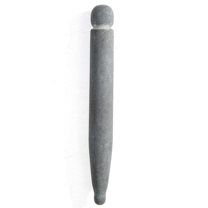 Black Natural Bian Stone Gua Sha Massage Stick by HitMyNeed