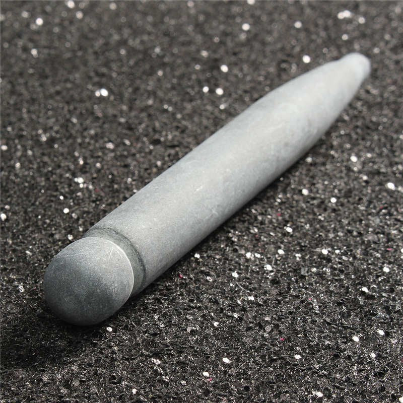 Black Natural Bian Stone Gua Sha Massage Stick by HitMyNeed