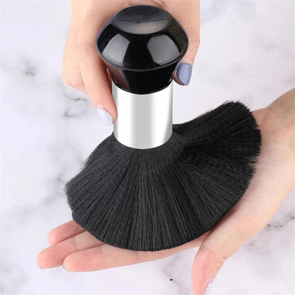 Black Neck Duster Brush for Barbers & Salons by HitMyNeed