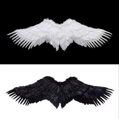 Black or White Anime Angel & Devil Cosplay Wings by HitMyNeed