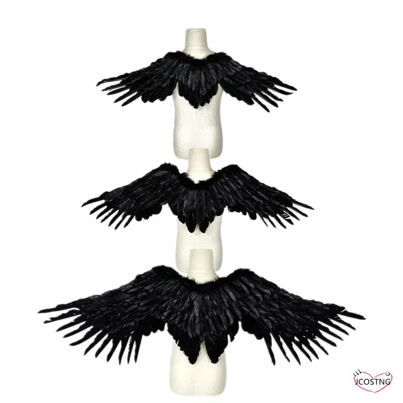 Black or White Anime Angel & Devil Cosplay Wings by HitMyNeed
