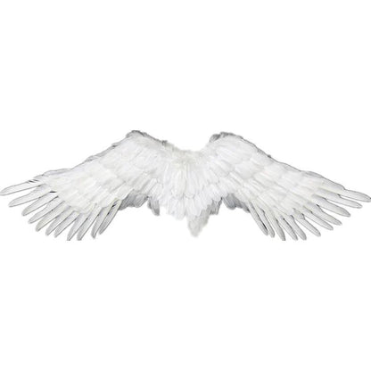 Black or White Anime Angel & Devil Cosplay Wings white 73cm by HitMyNeed