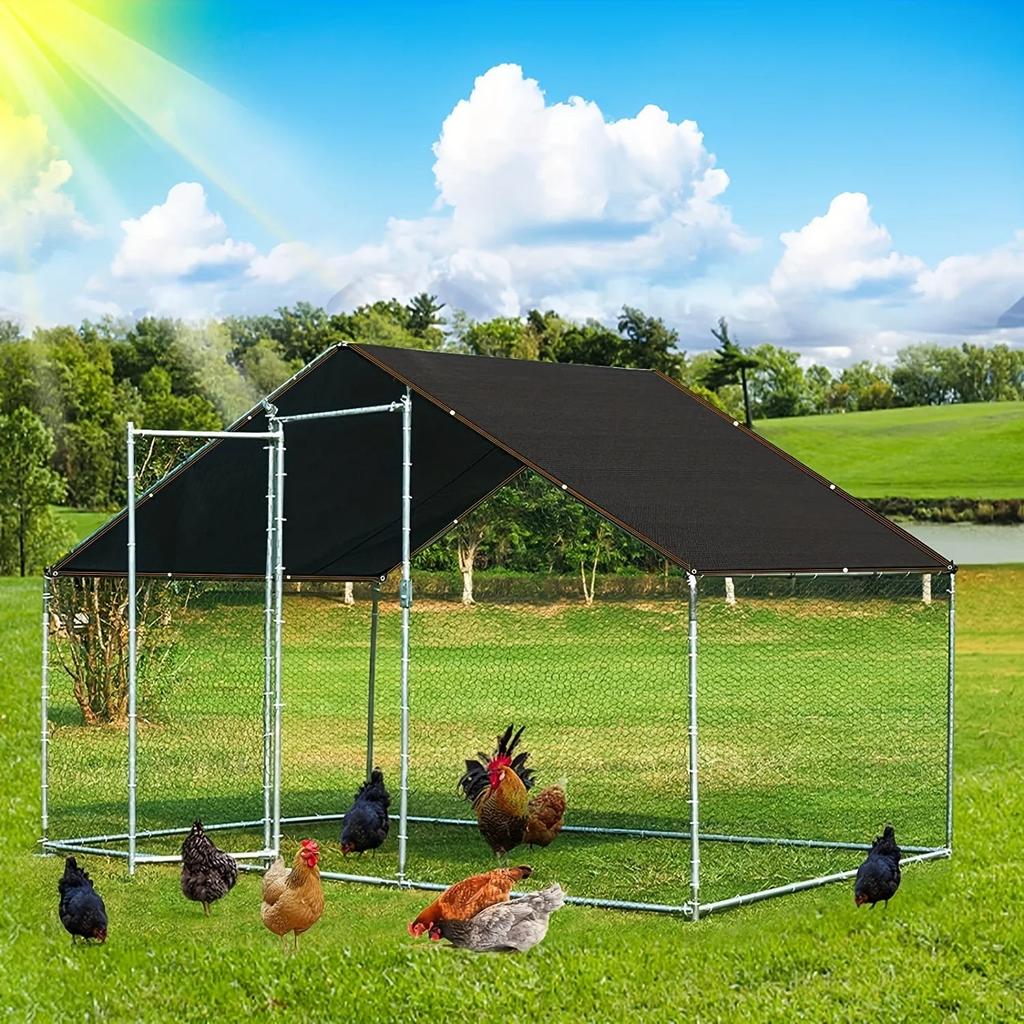 Black Shade Cloth Mesh with Grommets for Outdoor Use 2mx5m by HitMyNeed