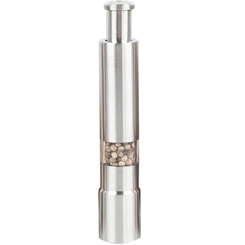 Black Stainless Steel Pepper Grinder 15cm by HitMyNeed