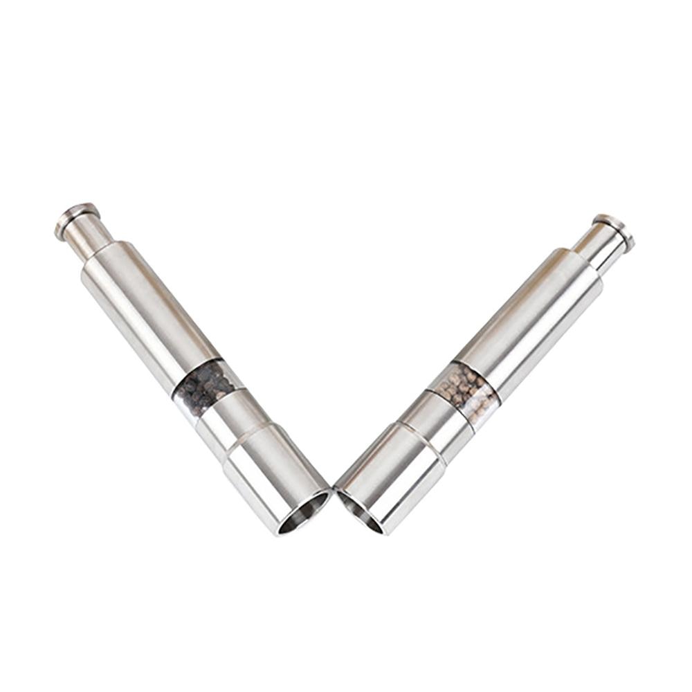 Black Stainless Steel Pepper Grinder 15cm by HitMyNeed
