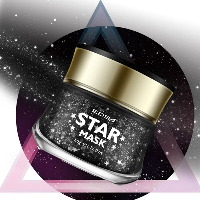 Black Star Glitter Peel-Off Face Mask 20g by HitMyNeed