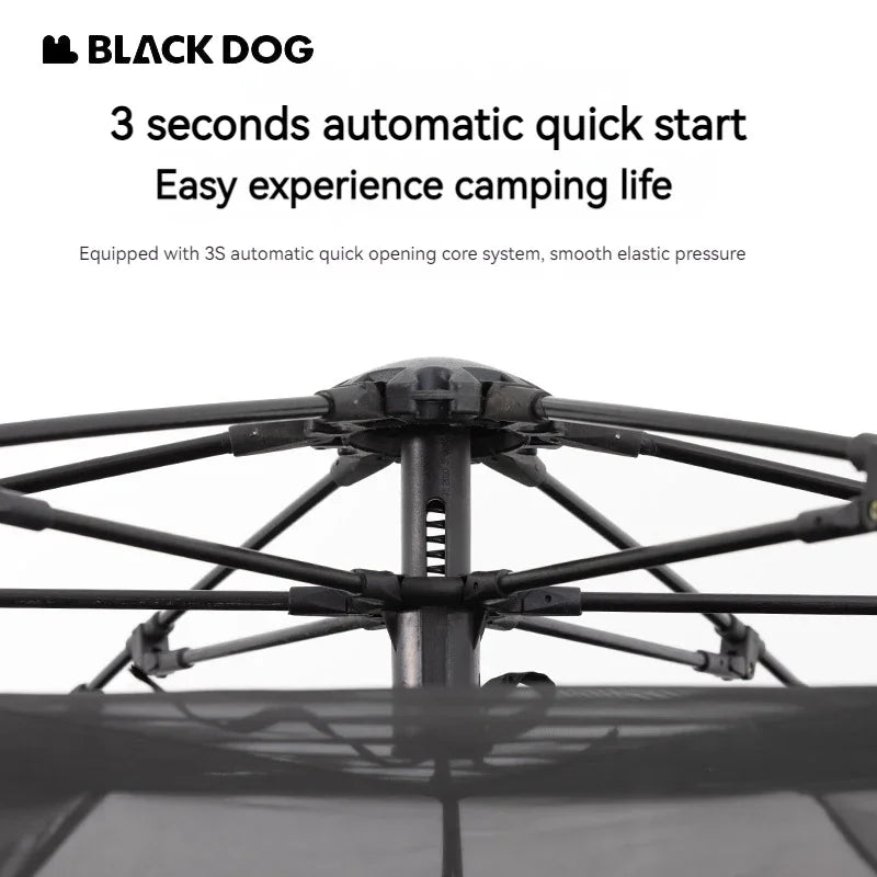 Blackdog Hexagon Automatic Camping Tent 12.5㎡ by HitMyNeed