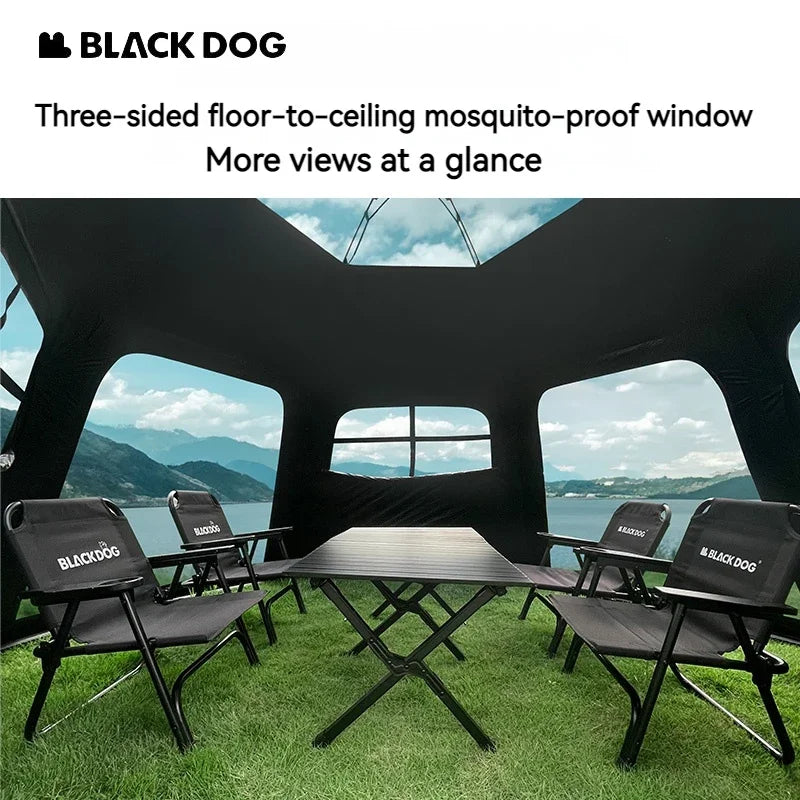Blackdog Hexagon Automatic Camping Tent 12.5㎡ by HitMyNeed