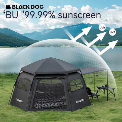 Blackdog Hexagon Automatic Camping Tent 12.5㎡ by HitMyNeed